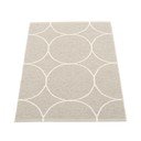 Krémszínű kültéri-beltéri szőnyeg 70x100 cm Boo Linen – Pappelina