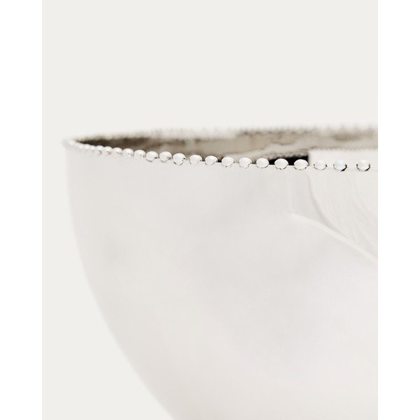 Ezüstszínű rozsdamentes acél tál ø 25,5 cm Nirela – Kave Home-image-4