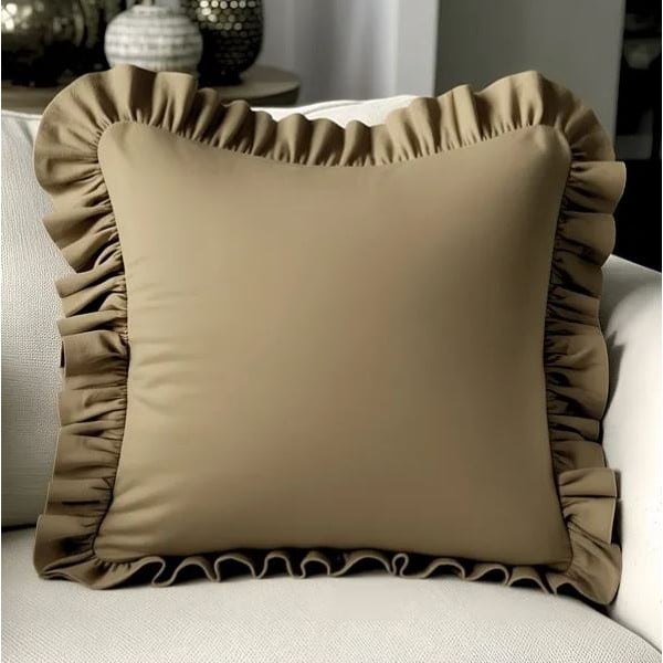 Pamutkeverék párnahuzat 40x40 cm Ruffled – Mila Home