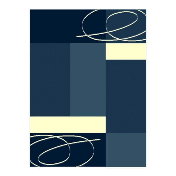 Prime Pile kék szőnyeg, 190 x 280 cm - Hanse Home