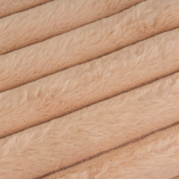 Világosbarna mikroplüss takaró 130x160 cm Fur Velvet – Casa Selección-image-3