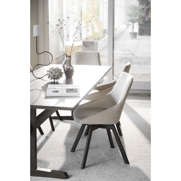 Bézs étkezőszék szett 2 db-os Alison – Rowico-image-1