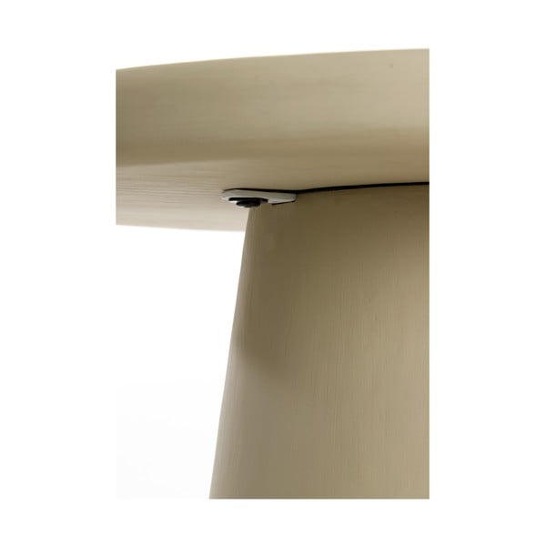 Bézs kerek dohányzóasztal ø 60 cm Kulona – Light & Living-image-4