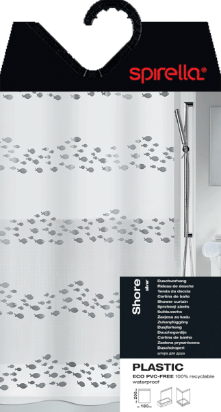 Zuhanyfüggöny 180x200 cm Shore – Spirella-image-3