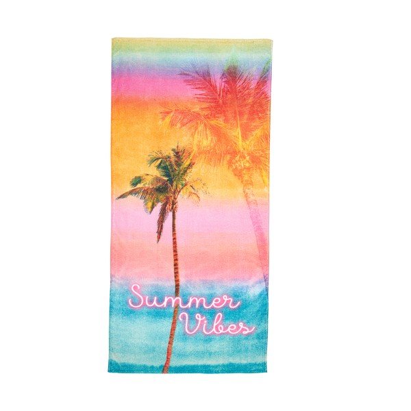 Frottír pamut strandtörölköző 76x160 cm Summer Vibes – Sassy B