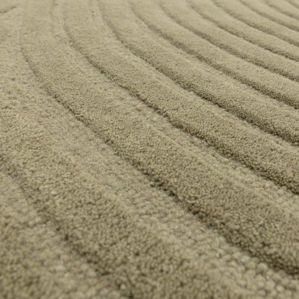 Khaki gyapjú szőnyeg 160x230 cm Hague – Asiatic Carpets-image-3
