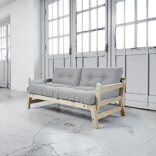 Step Natural/Light Grey kihúzható kanapé - Karup