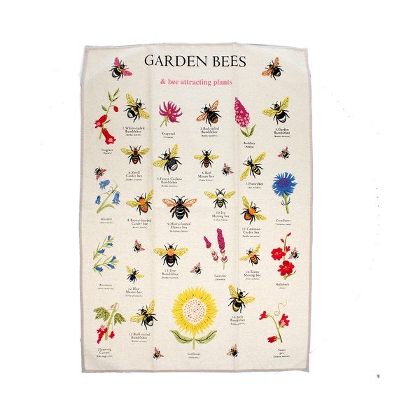 Pamut konyharuha 50x70 cm Garden Bees – Rex London