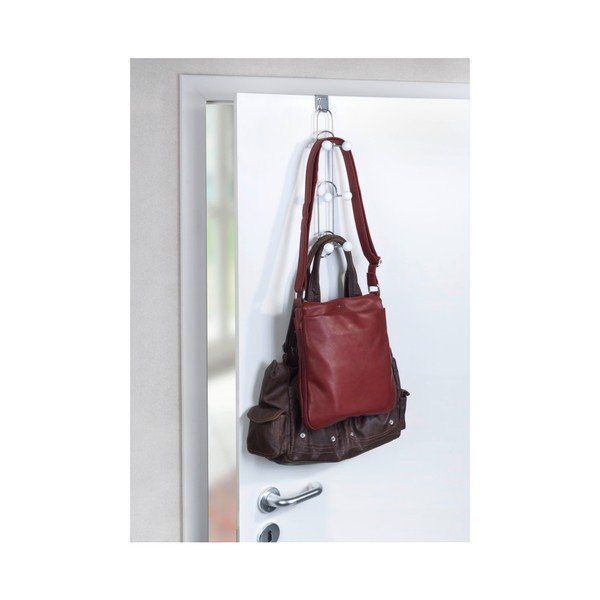 Triana ajtóra akasztható táskatartó fogas, 3 táskához - Wenko-image-2