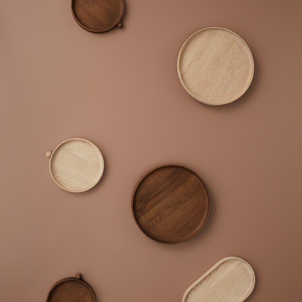 Fa tálca ø 20 cm Inka – OYOY Living Design-image-3