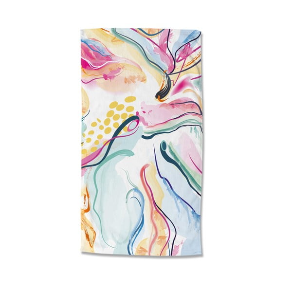 Bársony strandtörölköző 100x180 cm Magic – Good Morning