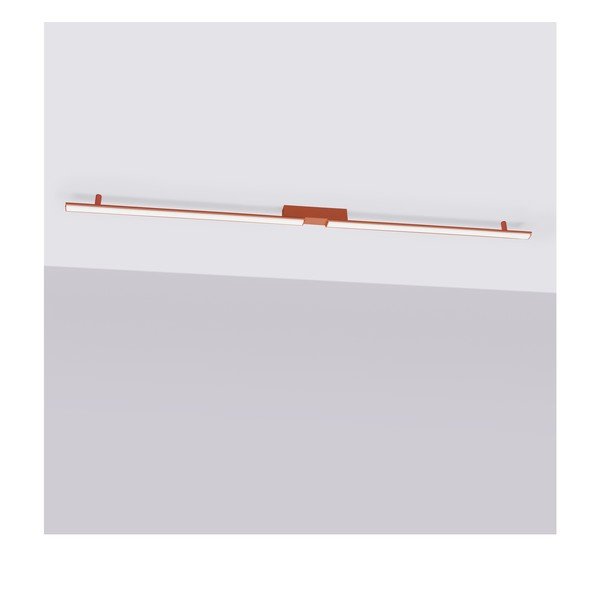 Téglavörös alumínium LED mennyezeti lámpa 4x181 cm LAGOM – Thoro-image-4