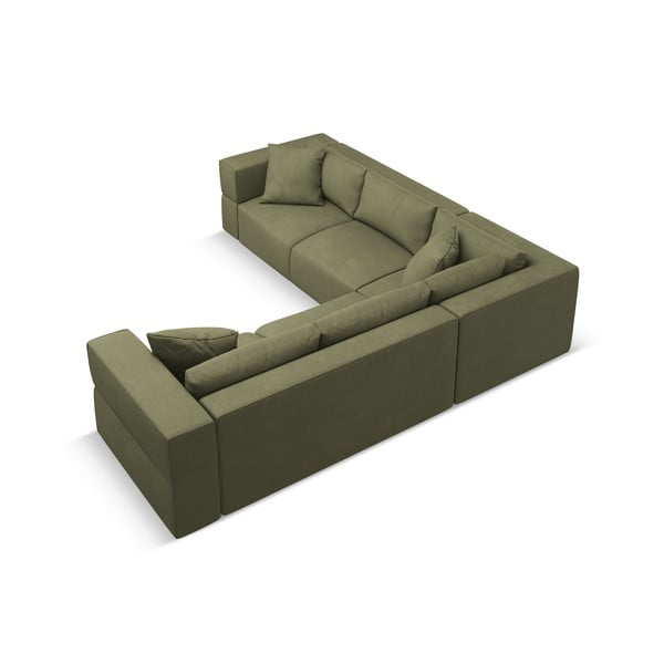 Világoszöld sarokkanapé (variálható) Esther – Milo Casa-image-3