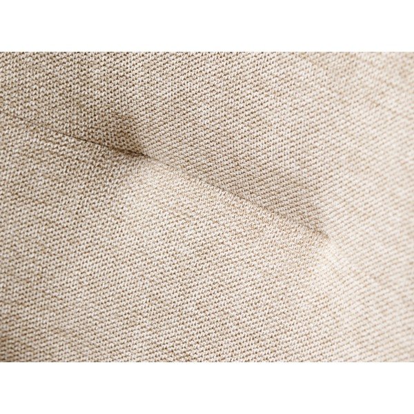 Krémszínű kárpitozott karfás étkezőfotel Roxana – Unique Furniture-image-1