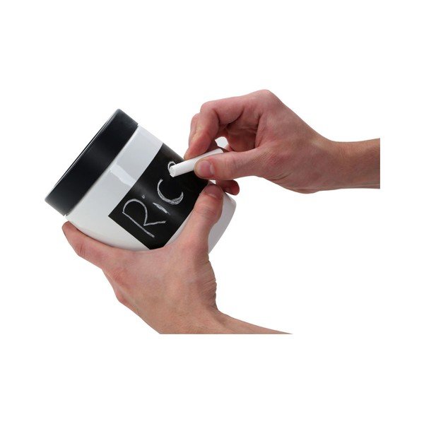 Fekete-fehér címkézhető doboz - Premier Housewares-image-1