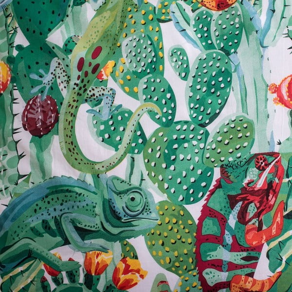 Zöld egyszemélyes pamut gyerek ágyneműhuzat világító hatással 140x200 cm Chameleon – Jerry Fabrics-image-4