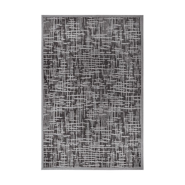 Sötétszürke kültéri szőnyeg 76x150 cm Clyde Telu – Hanse Home