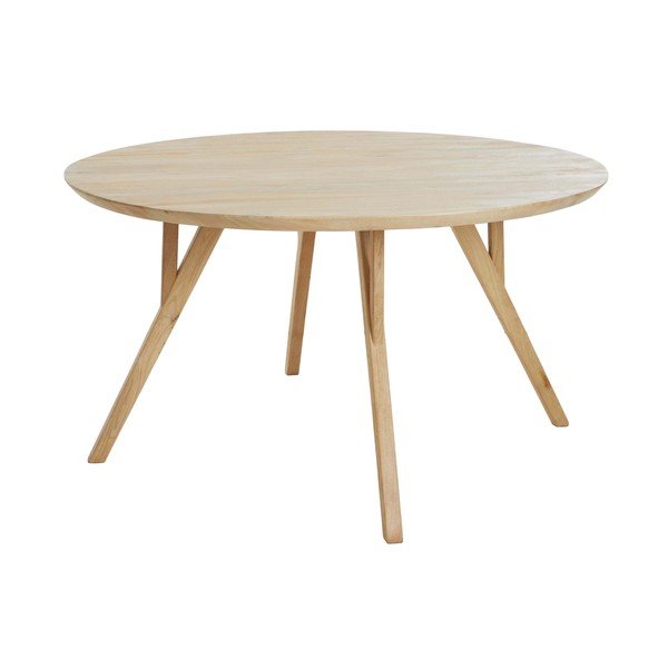 Mangófa kerek étkezőasztal ø 120 cm Quenza – Light & Living
