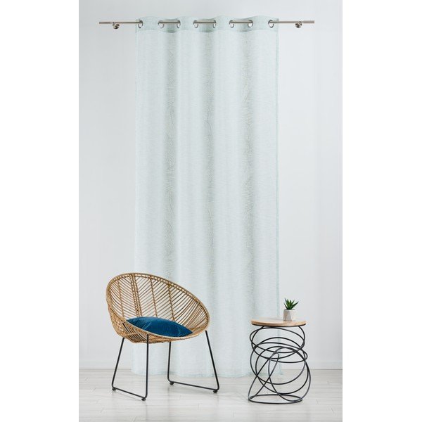 Mentazöld átlátszó függöny 140x260 cm Napa – Mendola Fabrics