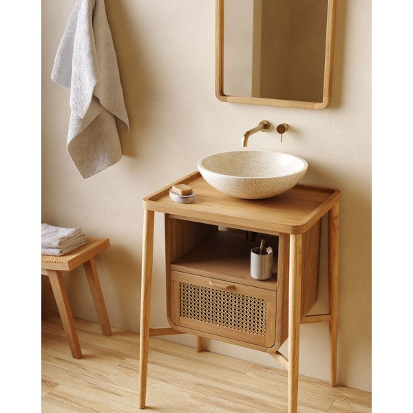 Világosszürke kerámia szappantartó Chavela – Kave Home-image-3