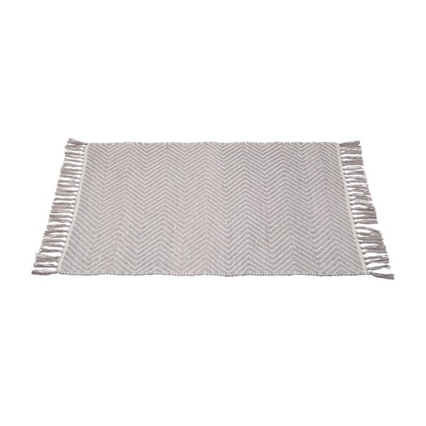 Gata szürke újrahasznosított műanyag fürdőszobai kilépő, 50 x 80 cm - Wenko-image-2