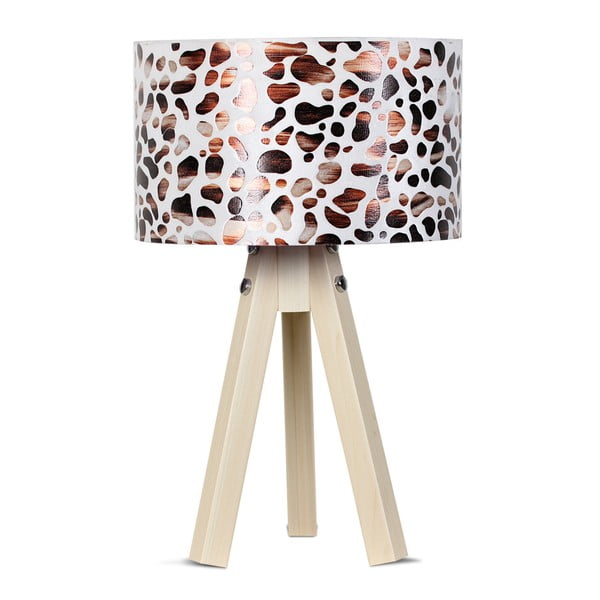 Kahve Leopard asztali lámpa - Kate Louise