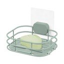 Mentazöld öntapadós fém szappantartó Grena – Compactor