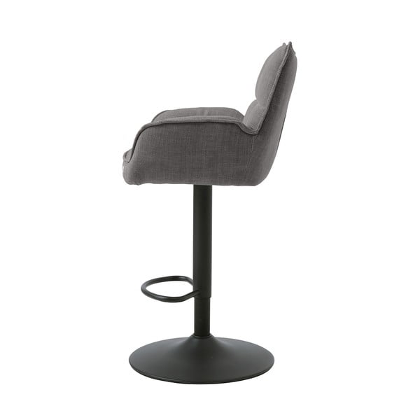 Szürke állítható magasságú bárszék szett 2 db-os Marilla – Unique Furniture-image-2