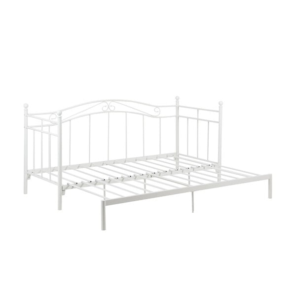 Bavo fehér kinyitható ágy, 80 -160 x 200 cm - Actona