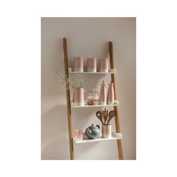 Rózsaszín agyagkerámia kávétartó, 616 ml - Premier Housewares-image-1