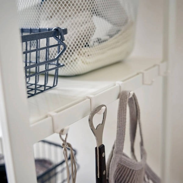 Matt fehér acél polcos állvány 60x90x46,5 cm Tower – YAMAZAKI-image-3