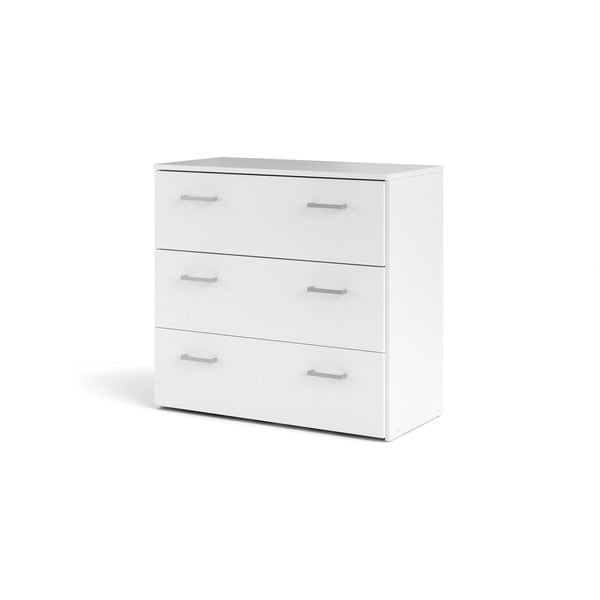 Fehér alacsony komód 74x70 cm Space – Tvilum-image-4