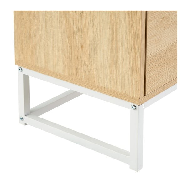 Natúr színű magas komód nyírfa dekorral 60x97,5 cm – Casa Selección-image-3