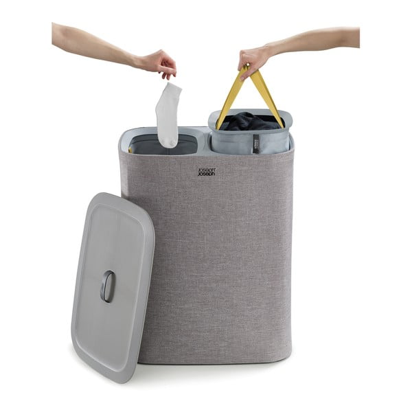 Szennyeskosár 45 l + 45 l Tota - Joseph Joseph-image-2