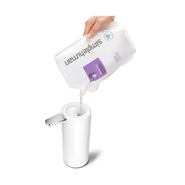 Fehér acél automata szappanadagoló 266 ml - simplehuman-image-4