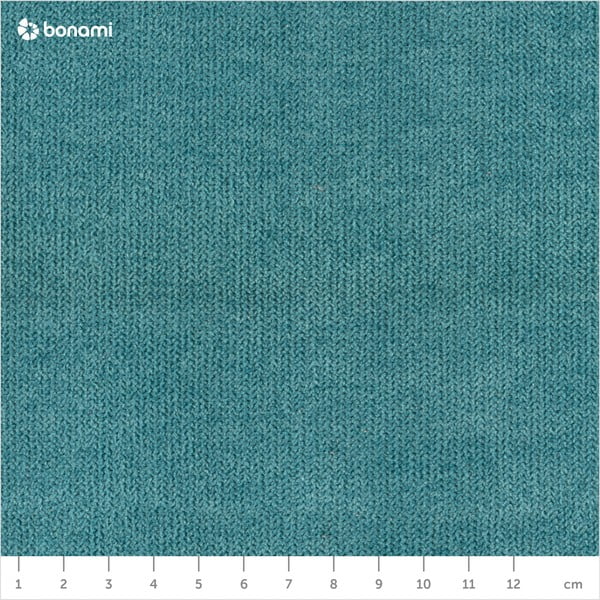 Louise türkiz kinyitható sarokkanapé ágyneműtartóval, bal oldali - Melart-image-1