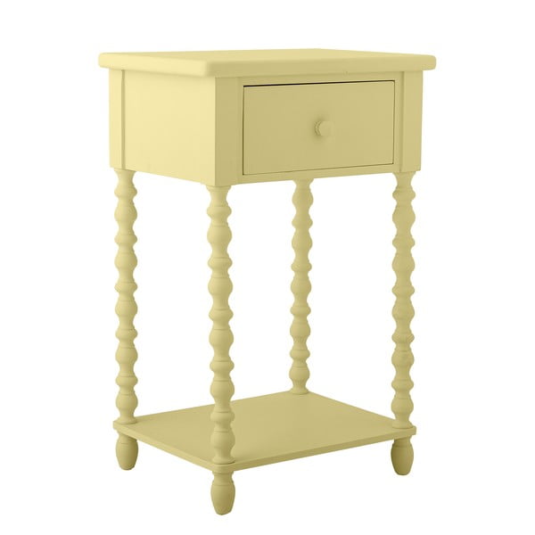 Világossárga éjjeliszekrény Salino – Bloomingville