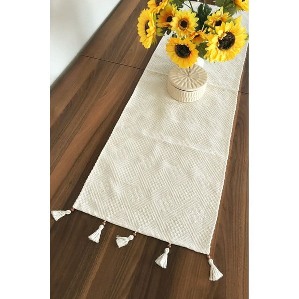 Bio pamut asztali futó 40x130 cm – Mila Home-image-3