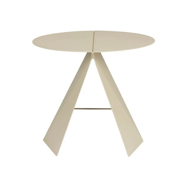 Fém kerek tárolóasztal 45x46 cm Foldy – Zuiver