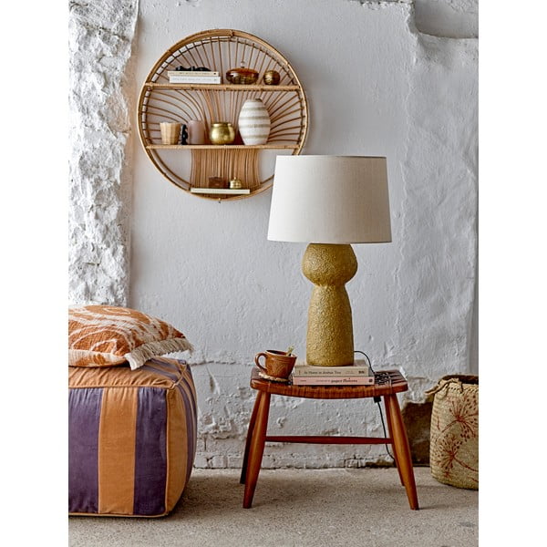 Narancssárga-lila puff Walder - Bloomingville-image-1