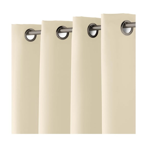 Bézs függöny 140x180 cm Essentiel – douceur d'intérieur-image-1