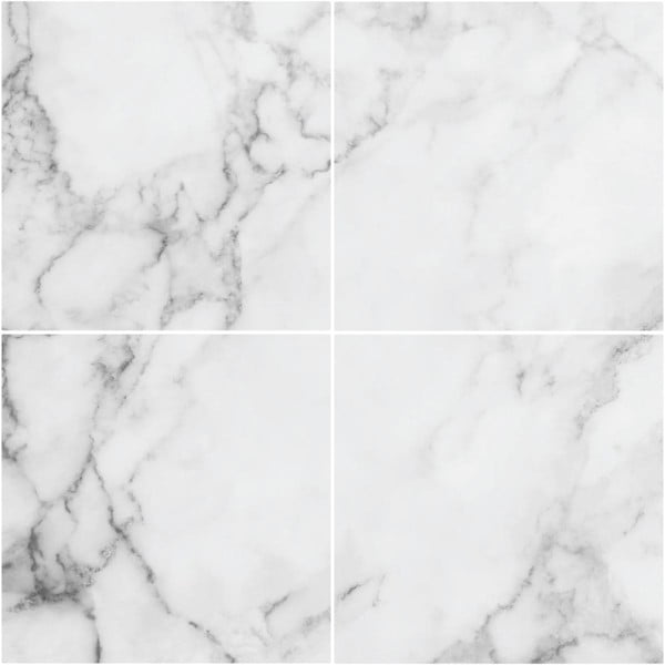 White Marble 4 darabos padlómatrica készlet - Ambiance-image-3
