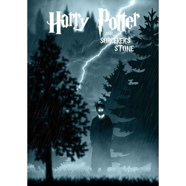 Harry Potter 8 poszter, 30 x 40 cm - Blue-Shaker