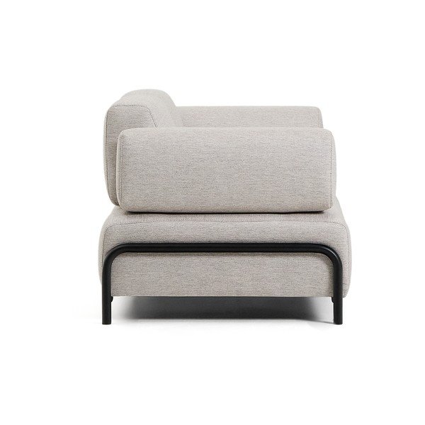 Szürkésbézs moduláris kanapé 200 cm Compo – Kave Home-image-3