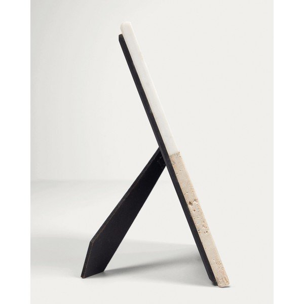 Fehér kő álló képkeret 18x23 cm Uria – Kave Home-image-3