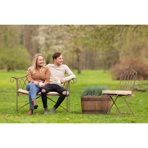 Barna fém kerti pad – Esschert Design-image-1