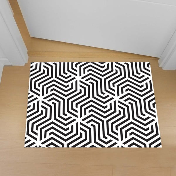 Geo Estello kisméretű szőnyeg / lábtörlő, 75 x 52 cm - Zerbelli