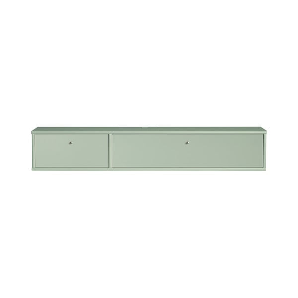 Világoszöld TV-állvány 136x22 cm Mistral – Hammel Furniture