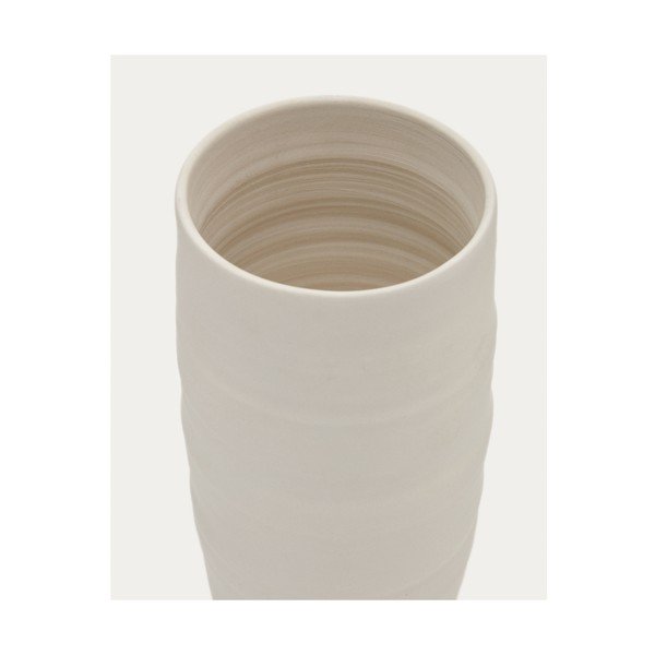 Fehér kerámia váza Macae – Kave Home-image-2