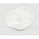 Purita 18 db-os fehér porcelán étkészlet - Bonami Essentials